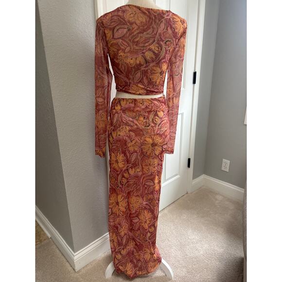 NWT FREE PEOPLE Supernova Set-Color Warm Clay Combo Size XS - Picture 5 of 14